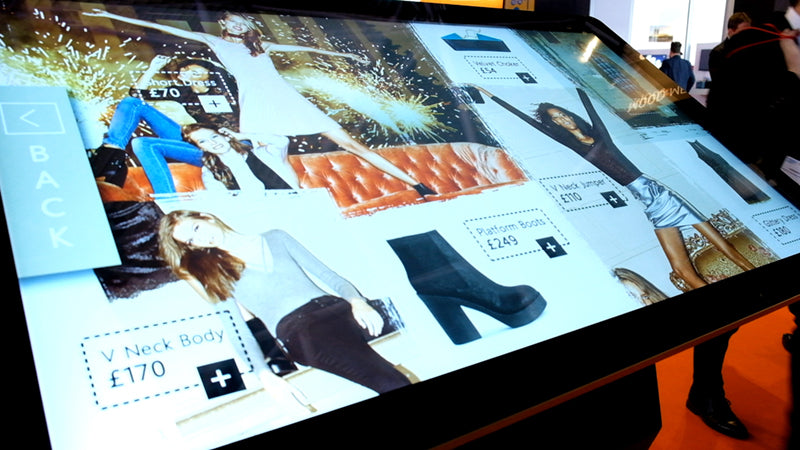 55" WINDOWS PCAP TOUCH SCREEN KIOSK