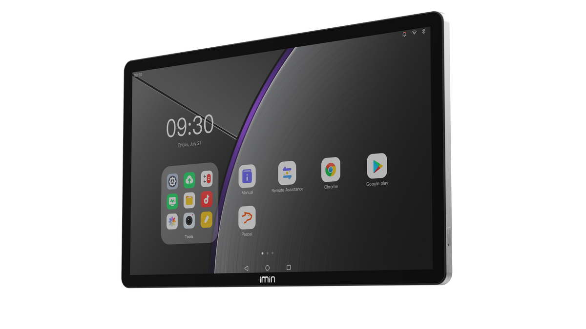 IMIN PENGUIN 1 (PoE EDITION) ANDROID 15, 8 CORE 2.0GHz, 21.5" FHD, WIFI 6, BT/GMS, SILVER, 6GB+64GB