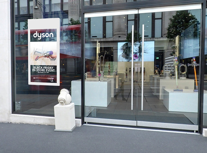43" Hanging Double-Sided Window Display