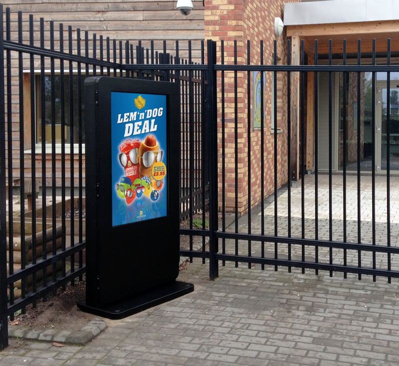 OT75E-T2 75" FREESTANDING PCAP OUTDOOR TOUCH SCREEN POSTER