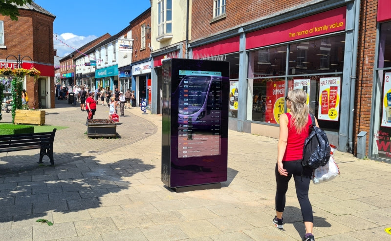 49" FREESTANDING OUTDOOR DIGITAL POSTER