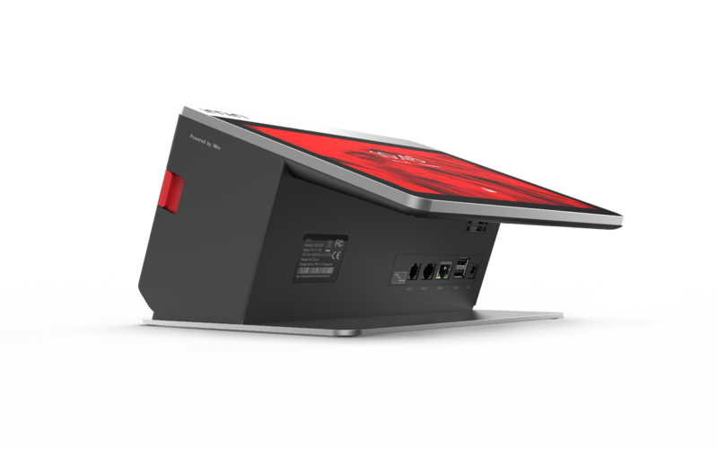 IMIN FALCON 1 ANDROID 11 10.1" SECONDARY 2.4" 8-CORE 2.0GHZ 0.3MP CAMERA 80MM PRINTER WIFI LTE BT GNSS NFC 4GB+32GB BLACK