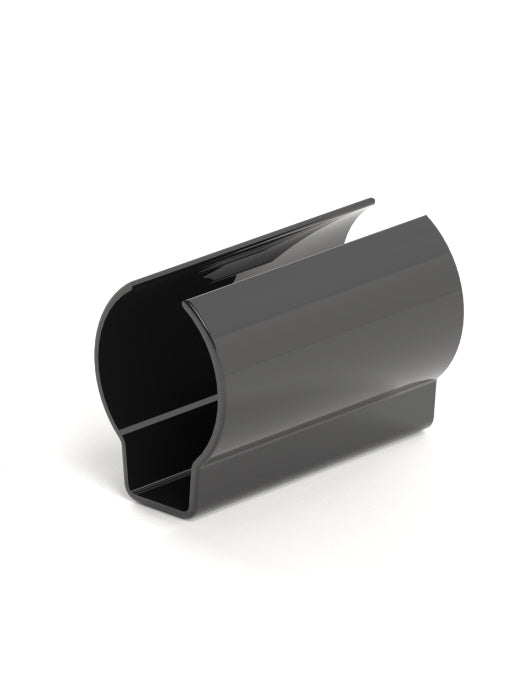 POSPOLE CABLE COVER 120MM BLACK