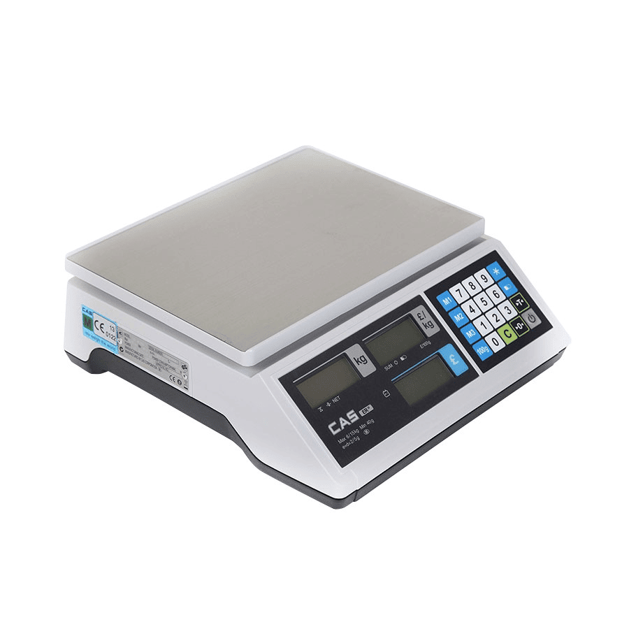 CAS ER-6 JUNIOR SCALE 6KG FLAT PLATE