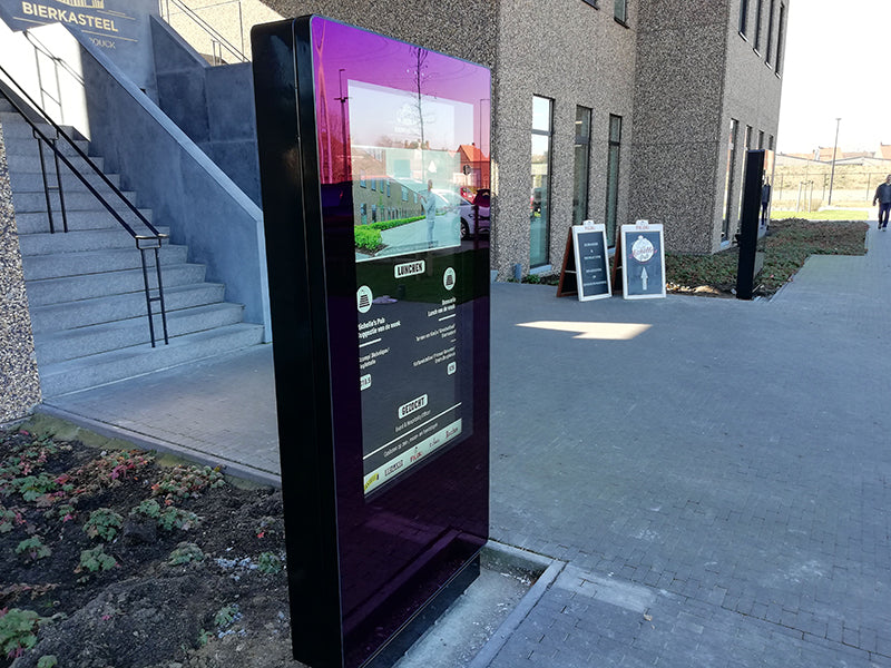 65" FREESTANDING OUTDOOR DIGITAL POSTER