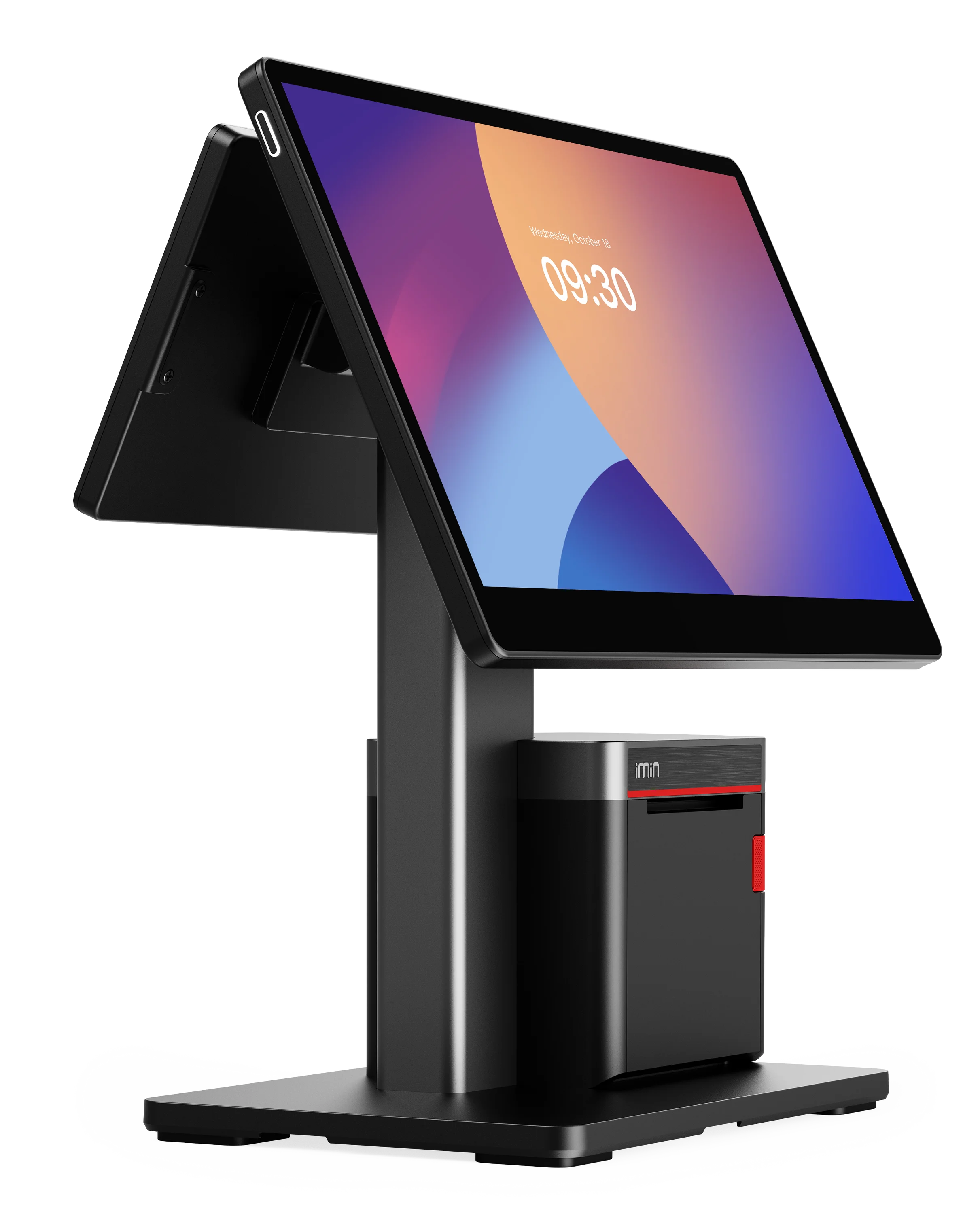 IMIN SWAN 2 (PRINTER) ANDROID 13 8-CORE, 2.0GHZ 15.6"FHD WIFI6 BT NFC 80MM PRINTER GMS 4GB+64GB BLACK