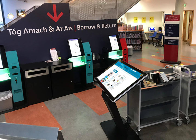 55" WINDOWS PCAP TOUCH SCREEN KIOSK