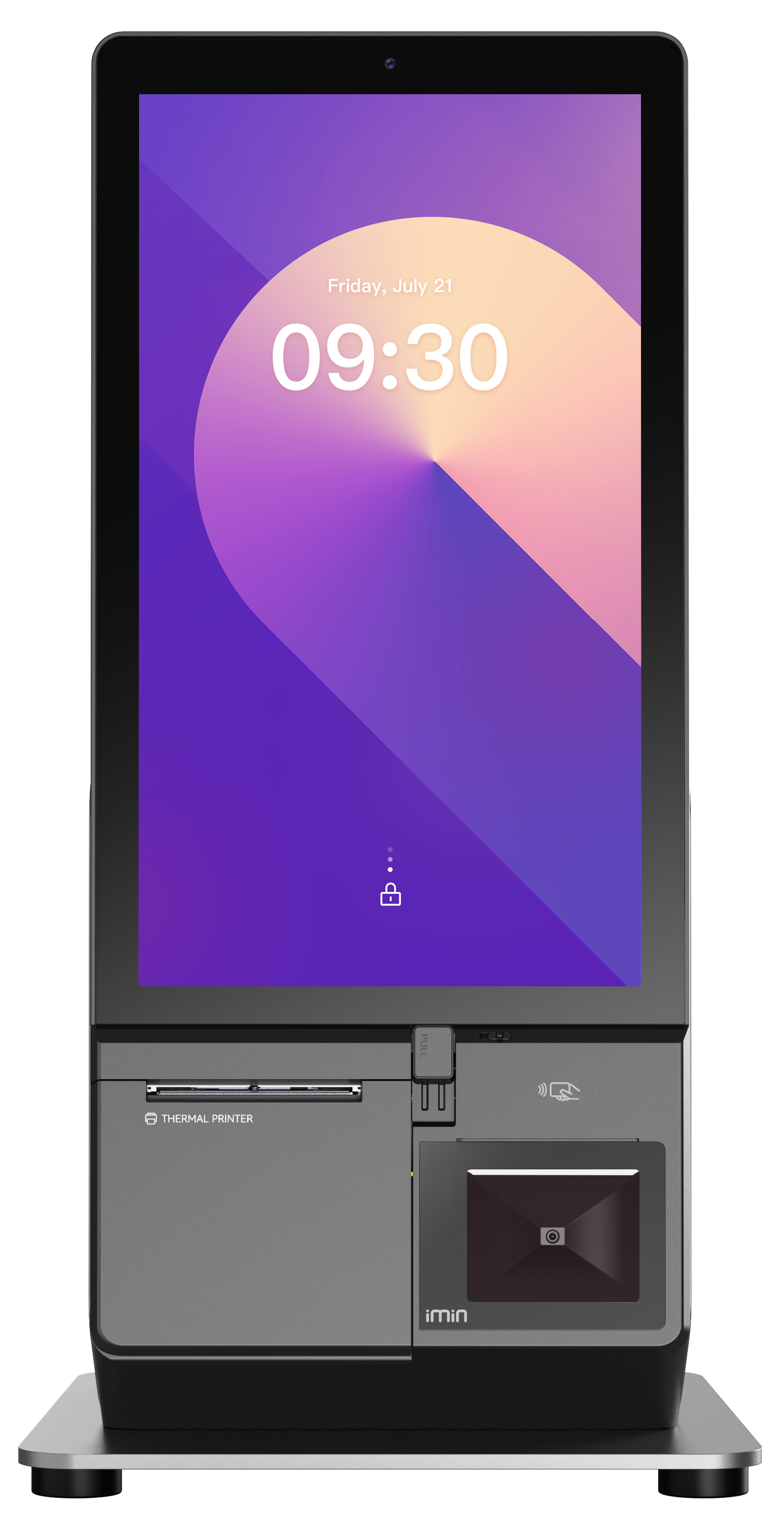 IMIN HERON 1 MINI ANDROID 15 8-CORE, 2.0GHZ 15.6" WIFI 6 BT NFC 80MM PRINTER SINGLE CAMERA STANDARD SCANNER GMS BLACK 4GB+64GB
