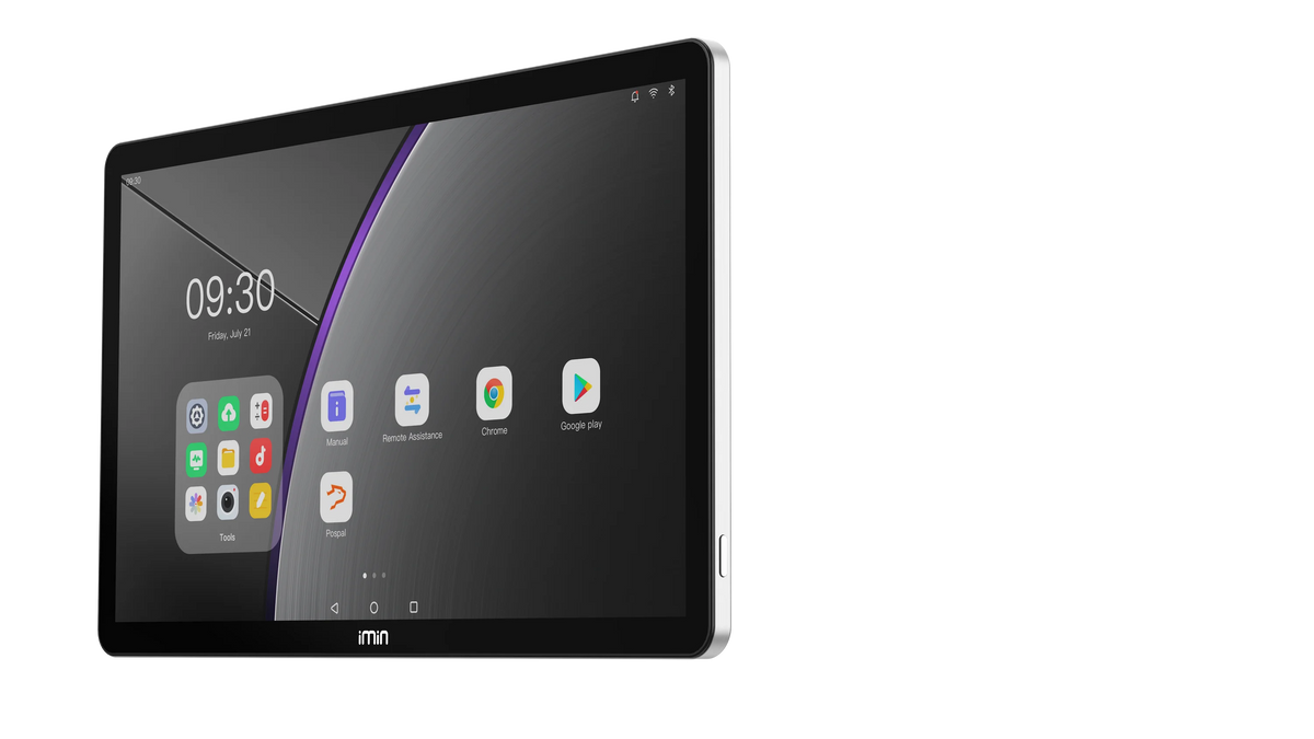 IMIN PENGUIN 1 MINI ANDROID 15, 8 CORE 2.0GHz, 15.6", WIFI 6, BT/GMS, SILVER, 6GB+64GB