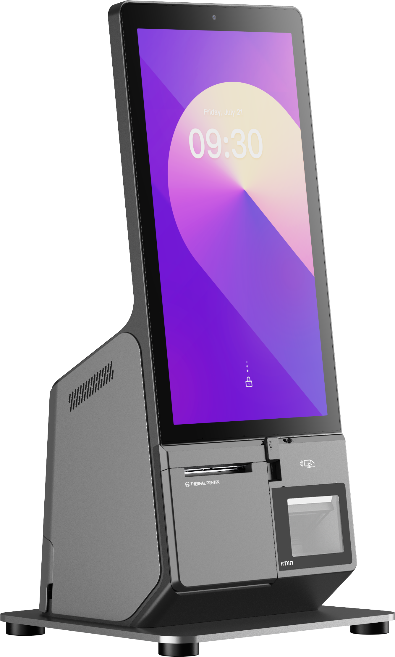 IMIN  HERON 1 MINI  ANDROID 15  8-CORE, 2.0GHZ  15.6"  WIFI 6  BT  NFC  80MM PRINTER  SINGLE CAMERA  STANDARD SCANNER  GMS  BLACK  8GB+128GB