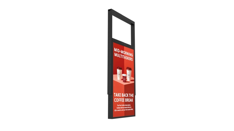 49" Ultra High Brightness Hanging Double-Sided Display [Black]