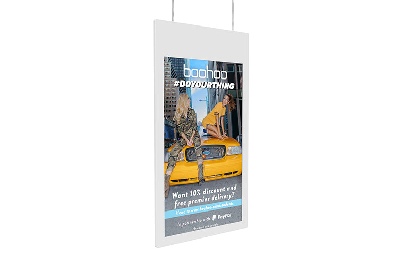 43" Hanging Double-Sided Window Display