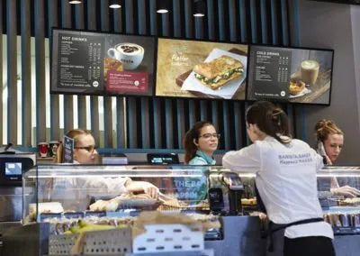 50" NETWORK DIGITAL MENU BOARD