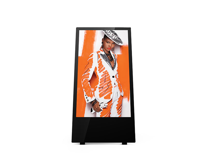 43" BLACK OUTDOOR HIGH BRIGHTNESS DIGITAL BATTERY A-BOARD