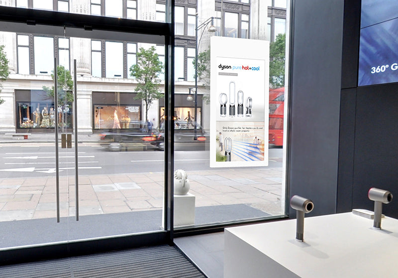 43" Hanging Double-Sided Window Display