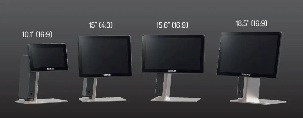 SAM4S FORZA115 POS TERMINAL 15" DISPLAY BLACK & GOLD NO O/S