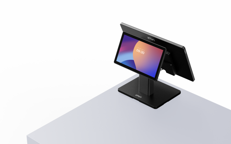 IMIN  SWAN 2  ANDROID 13  8-CORE, 2.0GHZ  15.6"FHD+15.6"FHD  WIFI6  BT  NFC  4GB+64GB  BLACK  GMS